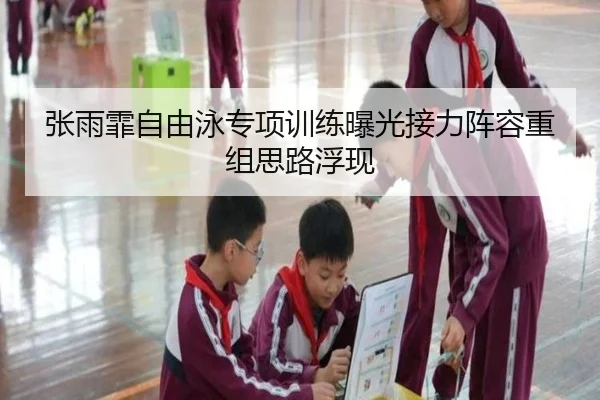 张雨霏自由泳专项训练曝光接力阵容重组思路浮现